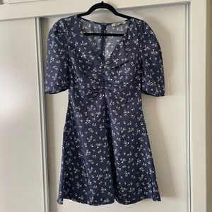 Ciao Lucia Tatiana Silk Floral Mini Dress